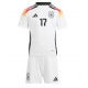 Germania Florian Wirtz #17 Echipament de Fotbal Replică European 2024 Copii Acasa (+ Șorturi)